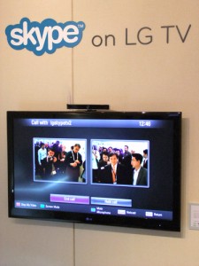 Skype on TV