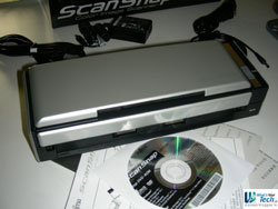ScanSnap comes with software, cables and manuals included