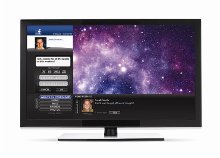 Telus Optik TV with Facebook