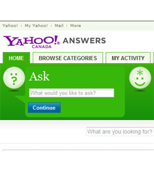 Yahoo Answers Canada