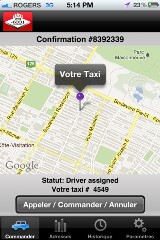Montreal's Diamond taxi app
