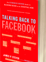 book cover from Talking Back to Facebook