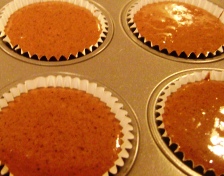 cupcakes in the pan