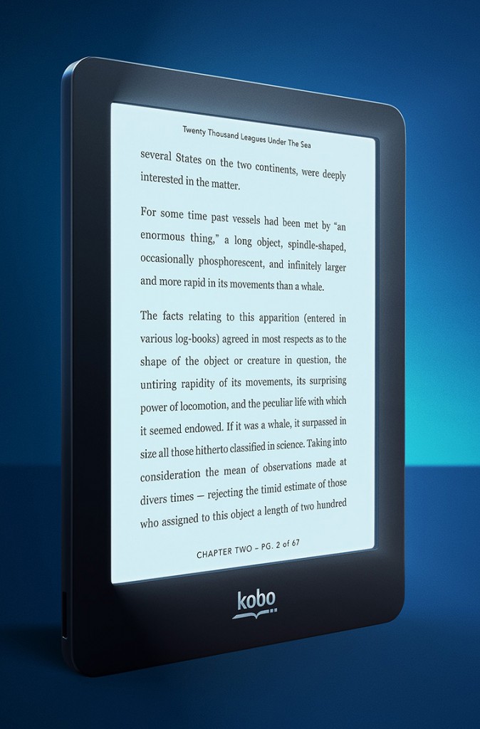 kobo largest screen