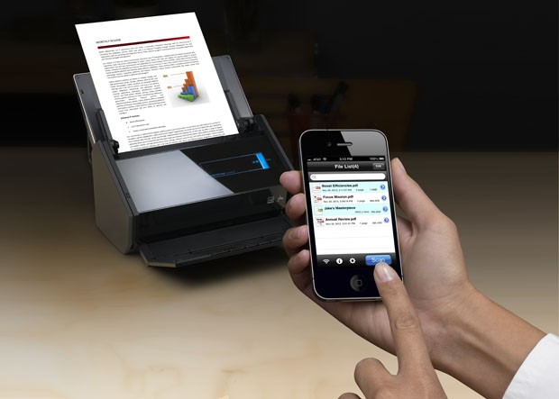 Review: Fujitsu ScanSnap iX500 scans fast to your smartphone or