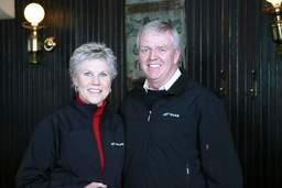 Retired General Rick Hillier and recording artist Anne Murray help launch the TELUS Atlantic Canada Community Board in Halifax.