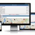 BusTracker app on PC, tablet and smartphone screens