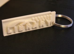 3D printed key fob