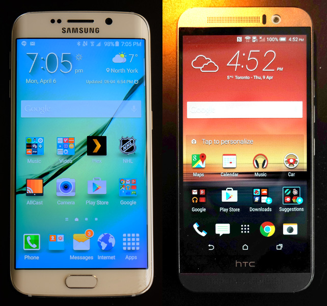 GS6 and One M9