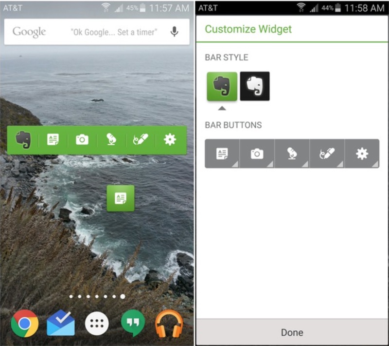 evernotewidgets