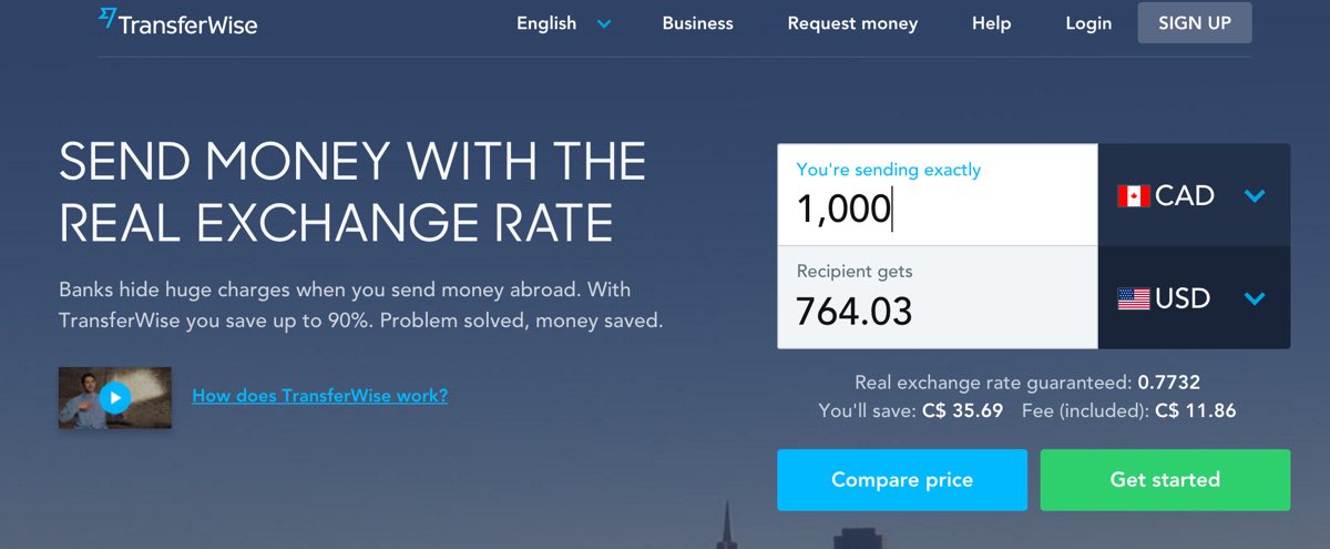 TransferWise enables high-tech foreign money transfer ...