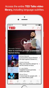 AApps_ted talk app