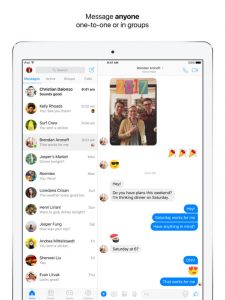 open messenger app