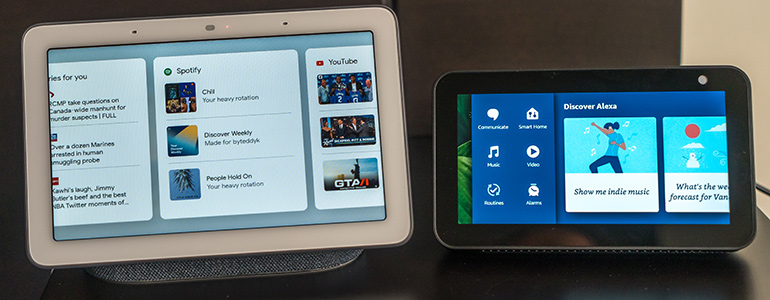 Echo Show 8 (2023) vs. Google Nest Hub (2021): Alexa or Google  Assistant?