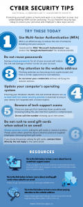 cyber security tip sheet