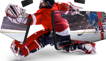 hockey player, smartphone screens