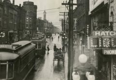 Yonge St photo from early 1900s