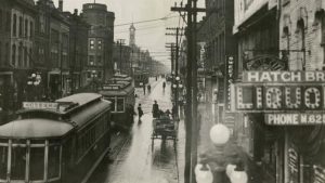 Yonge St photo from early 1900s