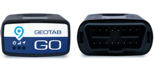 front and back of tracking device