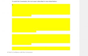 redacted text covered in yellow
