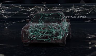blueprint shows electrical system of vehicle