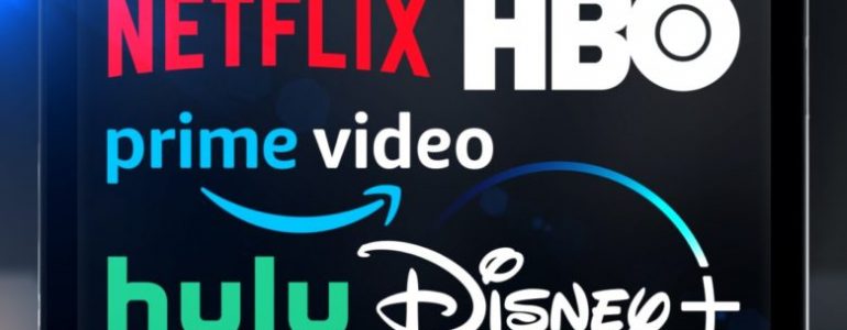 popular streaming media service logos and brand names