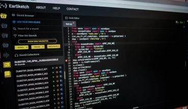 software program on computer screen