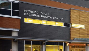 exterior of Peterborough Regional Health Centre