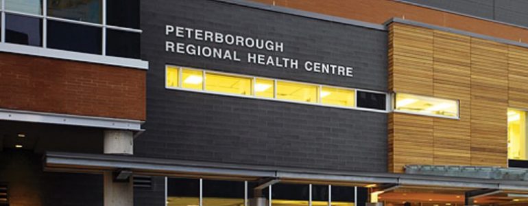 exterior of Peterborough Regional Health Centre