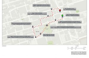 map of a Jane's Walk