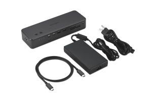 docking station, cables and supplied accessories